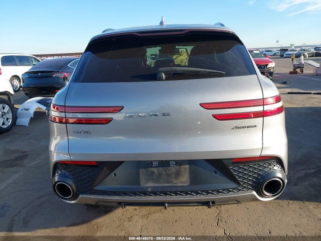Aukcja sprzedaży 2022 Genesis Gv70 3.5t Awd Sport, vin: KMUMCDTC5NU040870, numer aukcji: 46149310