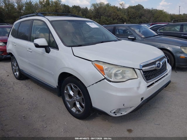 2015 Subaru Forester 2.5i Touring მანქანა იყიდება აუქციონზე, vin: JF2SJAWCXFH418736, აუქციონის ნომერი: 46149372
