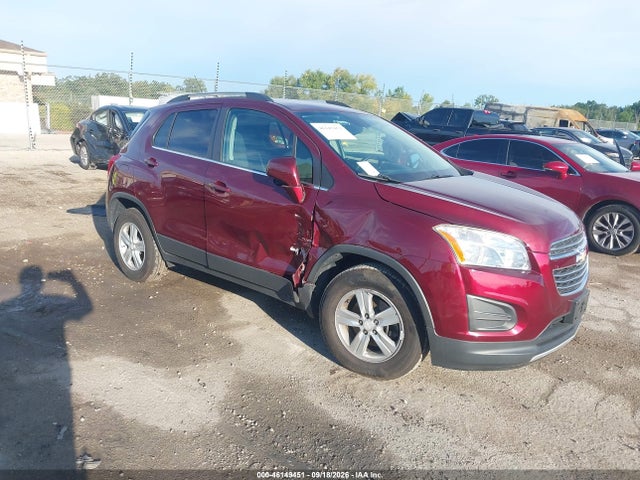 2016 Chevrolet Trax Lt მანქანა იყიდება აუქციონზე, vin: 3GNCJPSB2GL212257, აუქციონის ნომერი: 46149451