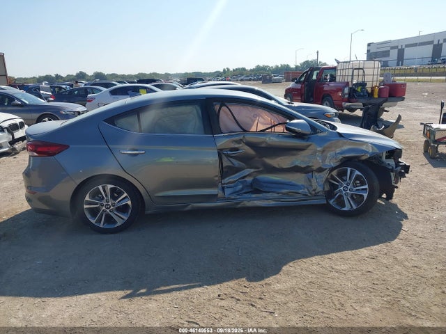 2017 Hyundai Elantra Limited მანქანა იყიდება აუქციონზე, vin: KMHD84LF4HU283357, აუქციონის ნომერი: 46149553