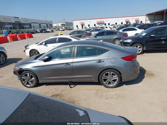 2017 Hyundai Elantra Limited მანქანა იყიდება აუქციონზე, vin: KMHD84LF4HU283357, აუქციონის ნომერი: 46149553