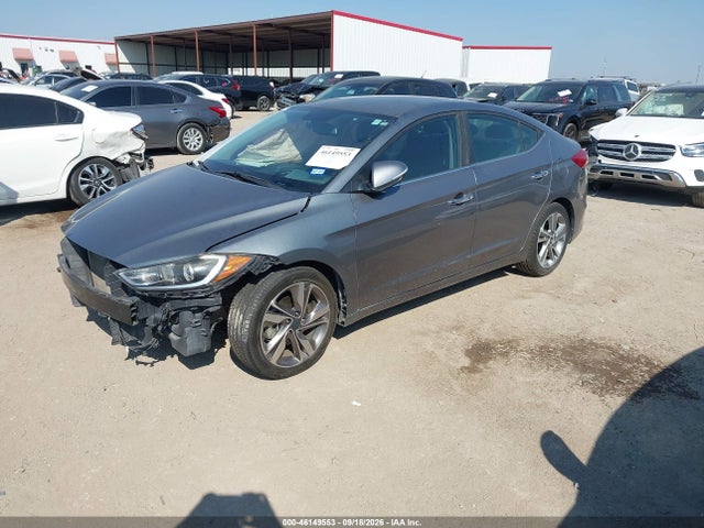 2017 Hyundai Elantra Limited მანქანა იყიდება აუქციონზე, vin: KMHD84LF4HU283357, აუქციონის ნომერი: 46149553