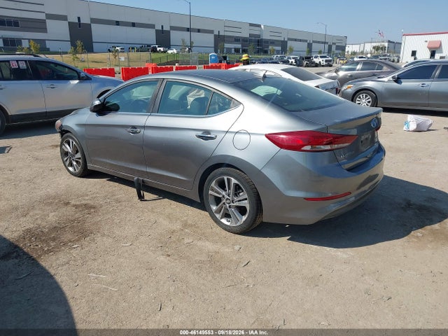 2017 Hyundai Elantra Limited მანქანა იყიდება აუქციონზე, vin: KMHD84LF4HU283357, აუქციონის ნომერი: 46149553
