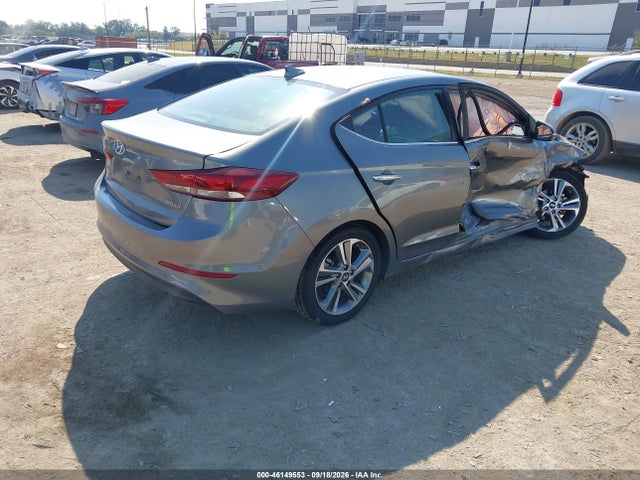 2017 Hyundai Elantra Limited მანქანა იყიდება აუქციონზე, vin: KMHD84LF4HU283357, აუქციონის ნომერი: 46149553