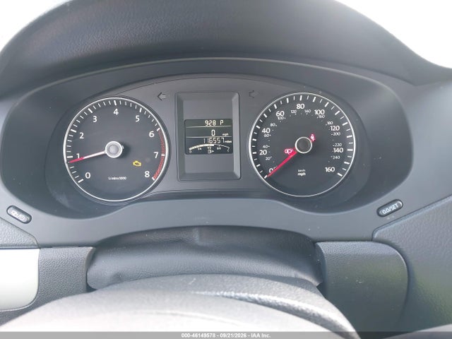 2013 Volkswagen Jetta 2.5l Se მანქანა იყიდება აუქციონზე, vin: 3VWDP7AJ2DM442811, აუქციონის ნომერი: 46149578