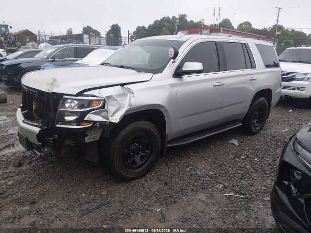 46149613 :رقم المزاد ، 1GNSKDEC4JR346859 vin ، 2018 Chevrolet Tahoe Commercial Fleet مزاد بيع
