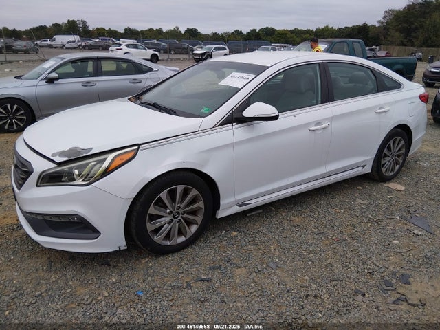 2015 Hyundai Sonata Sport მანქანა იყიდება აუქციონზე, vin: 5NPE34AF9FH071068, აუქციონის ნომერი: 46149668