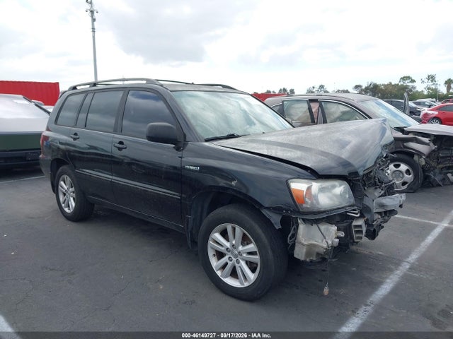2006 Toyota Highlander Hybrid Limited V6 მანქანა იყიდება აუქციონზე, vin: JTEDW21A560005783, აუქციონის ნომერი: 46149727