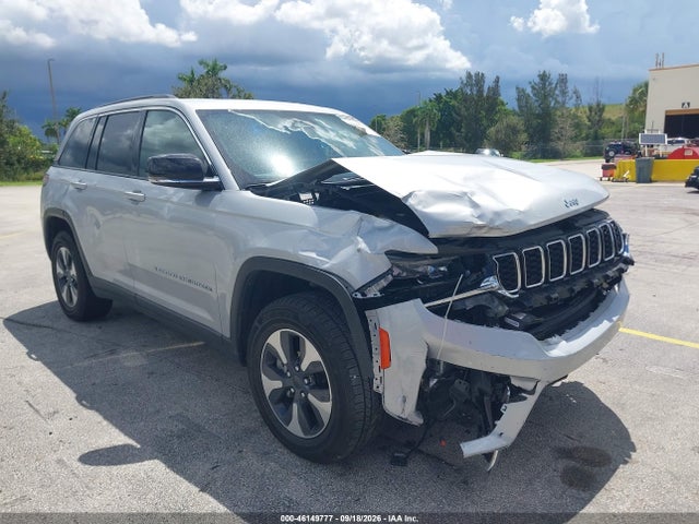 46149777 :رقم المزاد ، 1C4RJYB67RC121074 vin ، 2024 Jeep Grand Cherokee 4xe مزاد بيع