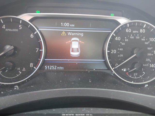 2025 Nissan Altima Sv Fwd მანქანა იყიდება აუქციონზე, vin: 1N4BL4DVXSN345948, აუქციონის ნომერი: 46149790
