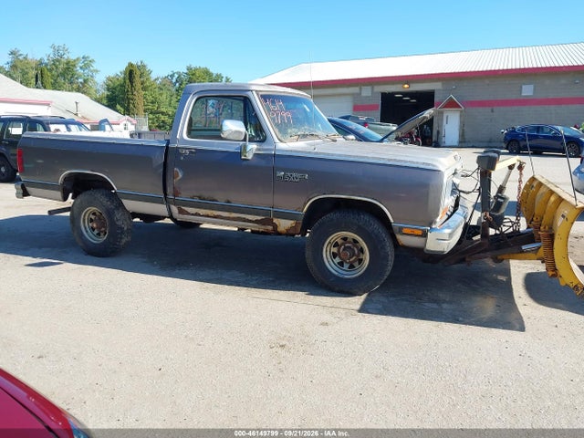 1989 Dodge W-series W100 მანქანა იყიდება აუქციონზე, vin: 1B7HM06Y7KS031001, აუქციონის ნომერი: 46149799