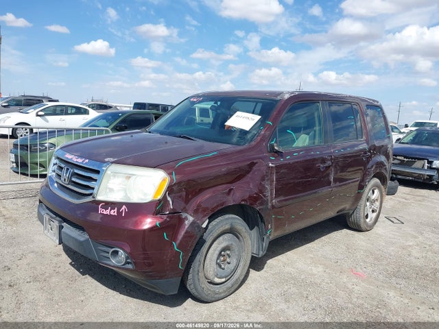 46149820 :رقم المزاد ، 5FNYF3H43DB032748 vin ، 2013 Honda Pilot Ex مزاد بيع