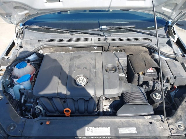 2013 Volkswagen Jetta 2.5l Se მანქანა იყიდება აუქციონზე, vin: 3VWDP7AJ3DM420803, აუქციონის ნომერი: 46149921