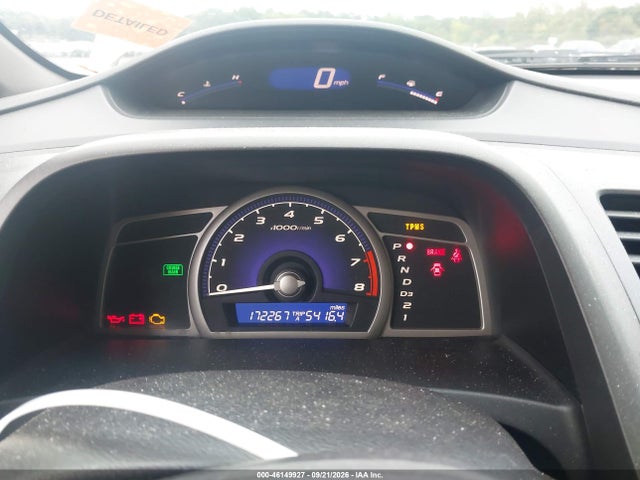 2009 Honda Civic Lx მანქანა იყიდება აუქციონზე, vin: 2HGFA16579H363986, აუქციონის ნომერი: 46149927
