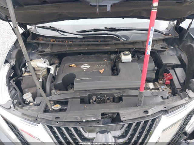 2015 Nissan Murano S მანქანა იყიდება აუქციონზე, vin: 5N1AZ2MH1FN281061, აუქციონის ნომერი: 46149929