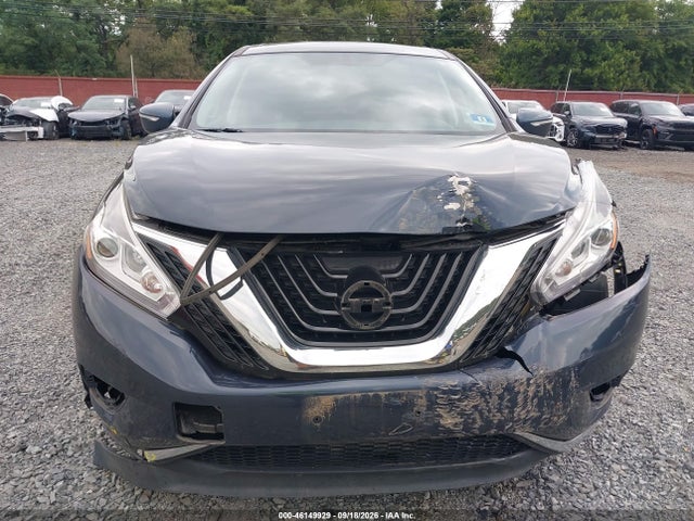 2015 Nissan Murano S მანქანა იყიდება აუქციონზე, vin: 5N1AZ2MH1FN281061, აუქციონის ნომერი: 46149929