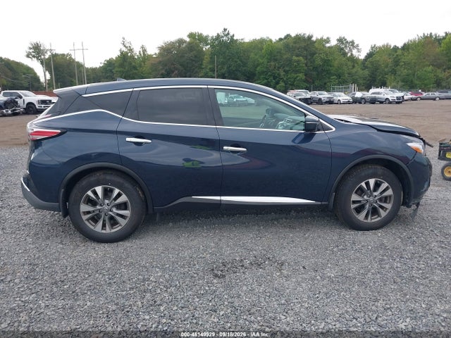 2015 Nissan Murano S მანქანა იყიდება აუქციონზე, vin: 5N1AZ2MH1FN281061, აუქციონის ნომერი: 46149929