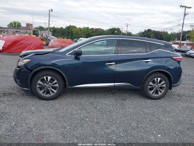 2015 Nissan Murano S მანქანა იყიდება აუქციონზე, vin: 5N1AZ2MH1FN281061, აუქციონის ნომერი: 46149929