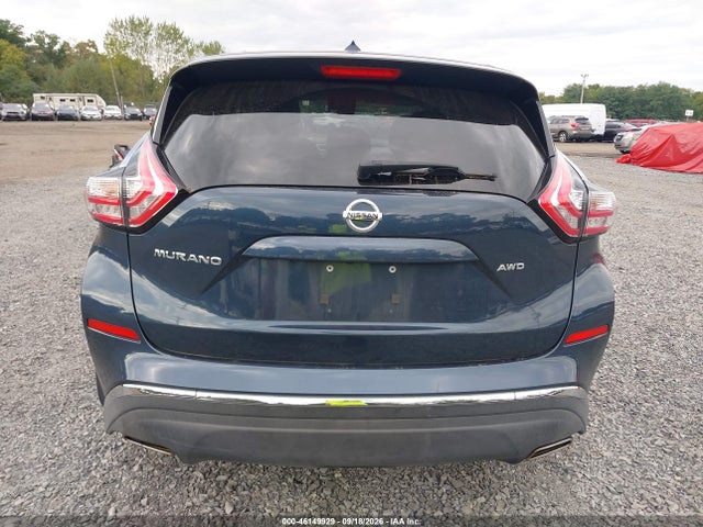2015 Nissan Murano S მანქანა იყიდება აუქციონზე, vin: 5N1AZ2MH1FN281061, აუქციონის ნომერი: 46149929