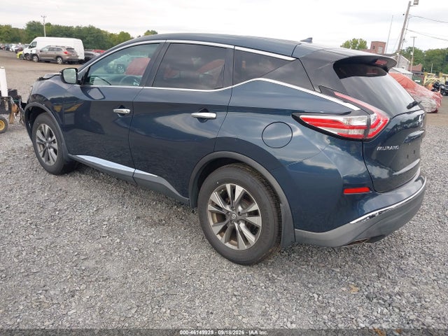 2015 Nissan Murano S მანქანა იყიდება აუქციონზე, vin: 5N1AZ2MH1FN281061, აუქციონის ნომერი: 46149929