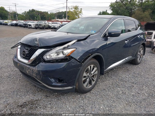 2015 Nissan Murano S მანქანა იყიდება აუქციონზე, vin: 5N1AZ2MH1FN281061, აუქციონის ნომერი: 46149929