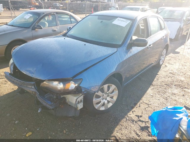 46149972 :رقم المزاد ، JF1GH61618H838053 vin ، 2008 Subaru Impreza 2.5i مزاد بيع