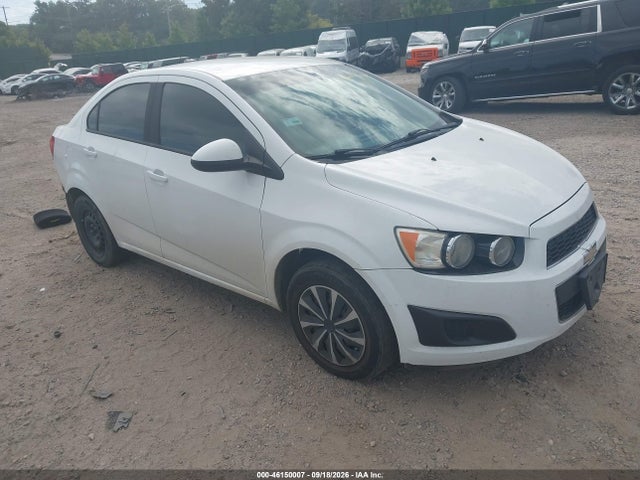 46150007 :رقم المزاد ، 1G1JB5SH4E4225030 vin ، 2014 Chevrolet Sonic Ls Manual مزاد بيع