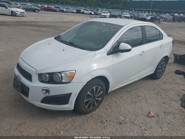 46150007 :رقم المزاد ، 1G1JB5SH4E4225030 vin ، 2014 Chevrolet Sonic Ls Manual مزاد بيع