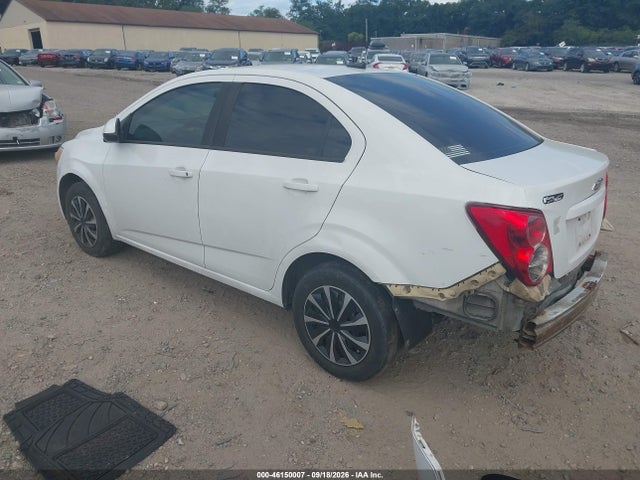 46150007 :رقم المزاد ، 1G1JB5SH4E4225030 vin ، 2014 Chevrolet Sonic Ls Manual مزاد بيع