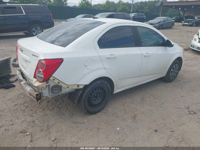 46150007 :رقم المزاد ، 1G1JB5SH4E4225030 vin ، 2014 Chevrolet Sonic Ls Manual مزاد بيع