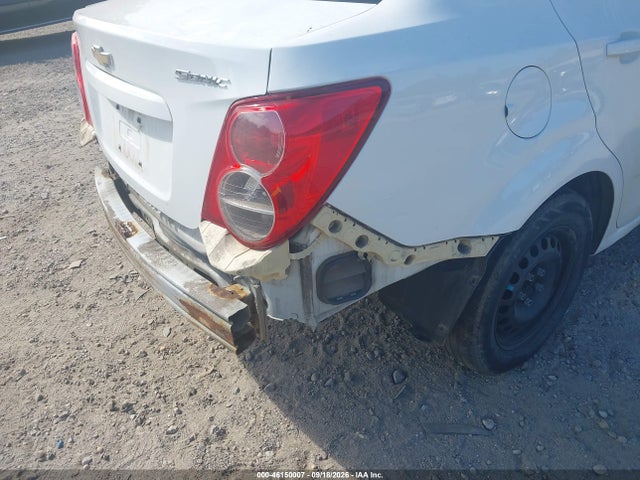 46150007 :رقم المزاد ، 1G1JB5SH4E4225030 vin ، 2014 Chevrolet Sonic Ls Manual مزاد بيع