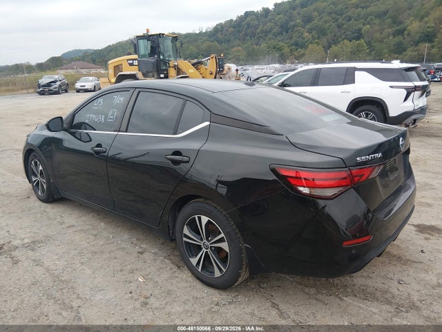 2021 Nissan Sentra Sv მანქანა იყიდება აუქციონზე, vin: 3N1AB8CV2MY277638, აუქციონის ნომერი: 46150066