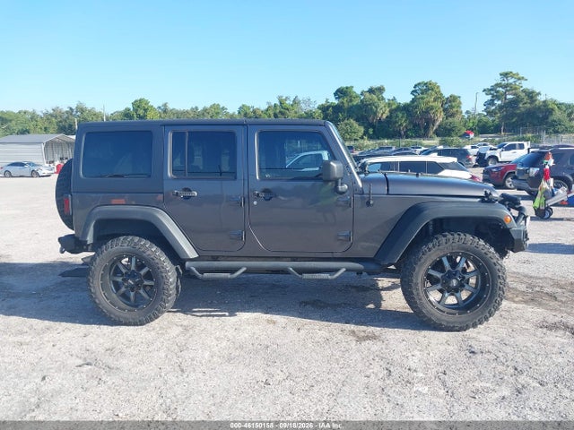 46150158 :رقم المزاد ، 1C4HJWDG4HL572127 vin ، 2017 Jeep Wrangler Unlimited Sport 4x4 مزاد بيع