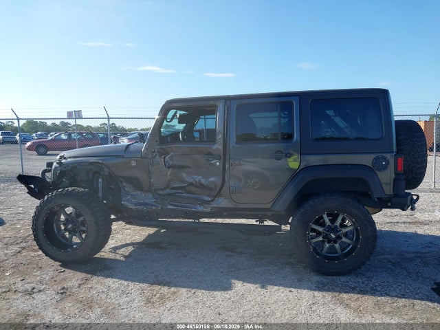 46150158 :رقم المزاد ، 1C4HJWDG4HL572127 vin ، 2017 Jeep Wrangler Unlimited Sport 4x4 مزاد بيع