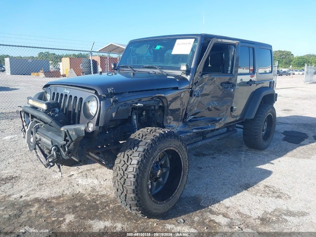 46150158 :رقم المزاد ، 1C4HJWDG4HL572127 vin ، 2017 Jeep Wrangler Unlimited Sport 4x4 مزاد بيع