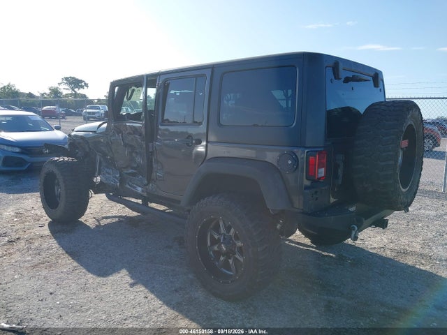 46150158 :رقم المزاد ، 1C4HJWDG4HL572127 vin ، 2017 Jeep Wrangler Unlimited Sport 4x4 مزاد بيع