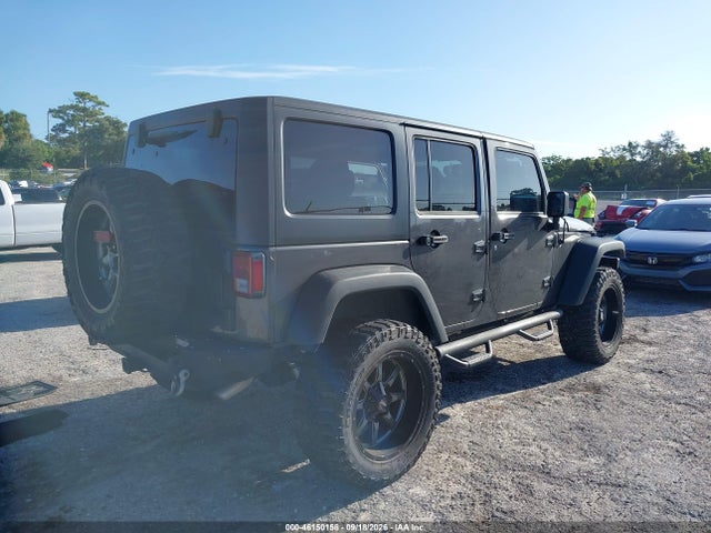 46150158 :رقم المزاد ، 1C4HJWDG4HL572127 vin ، 2017 Jeep Wrangler Unlimited Sport 4x4 مزاد بيع