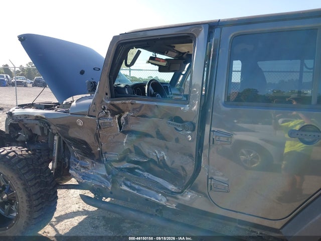 46150158 :رقم المزاد ، 1C4HJWDG4HL572127 vin ، 2017 Jeep Wrangler Unlimited Sport 4x4 مزاد بيع