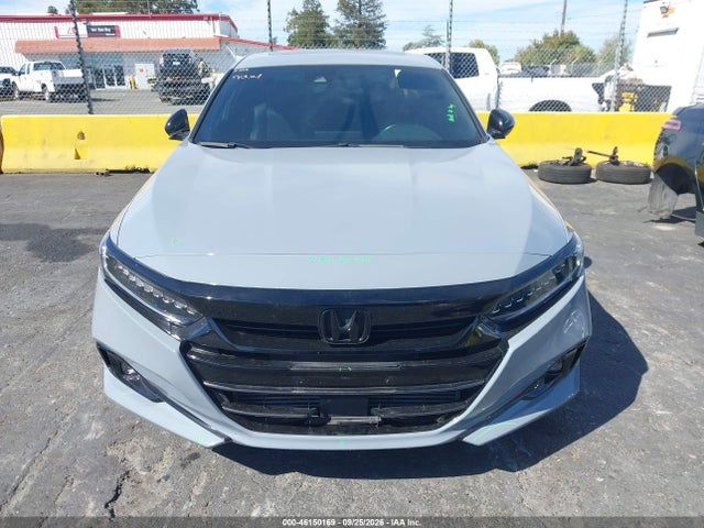 46150169 :رقم المزاد ، 1HGCV2F37NA023032 vin ، 2022 Honda Accord Sport 2.0t مزاد بيع