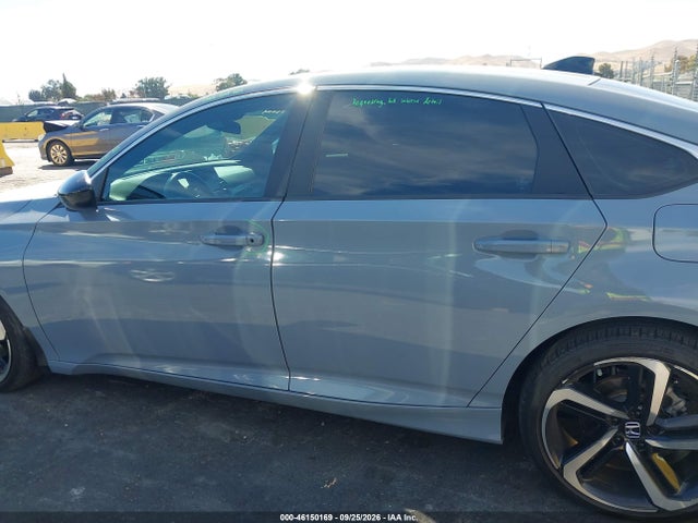 46150169 :رقم المزاد ، 1HGCV2F37NA023032 vin ، 2022 Honda Accord Sport 2.0t مزاد بيع