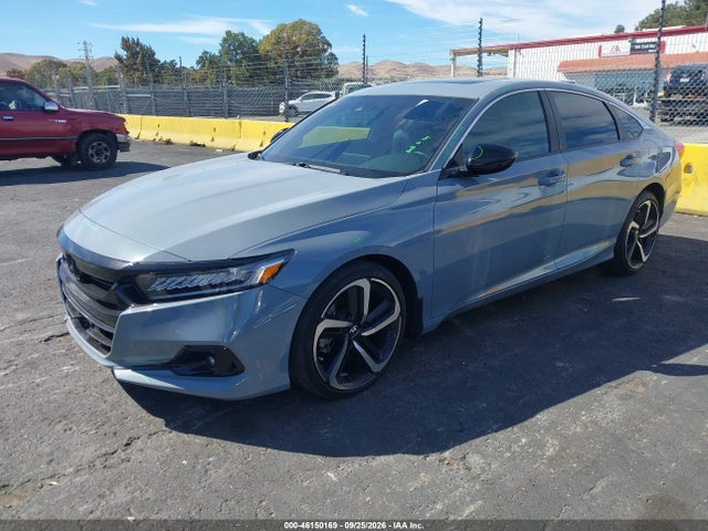 46150169 :رقم المزاد ، 1HGCV2F37NA023032 vin ، 2022 Honda Accord Sport 2.0t مزاد بيع