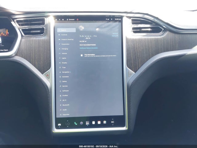2013 Tesla Model S მანქანა იყიდება აუქციონზე, vin: 5YJSA1CN5DFP06083, აუქციონის ნომერი: 46150192