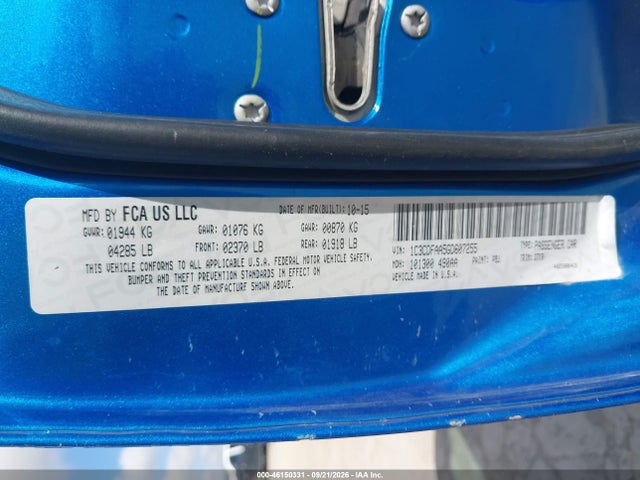 Aukcja sprzedaży 2016 Dodge Dart Se, vin: 1C3CDFAA5GD607255, numer aukcji: 46150331