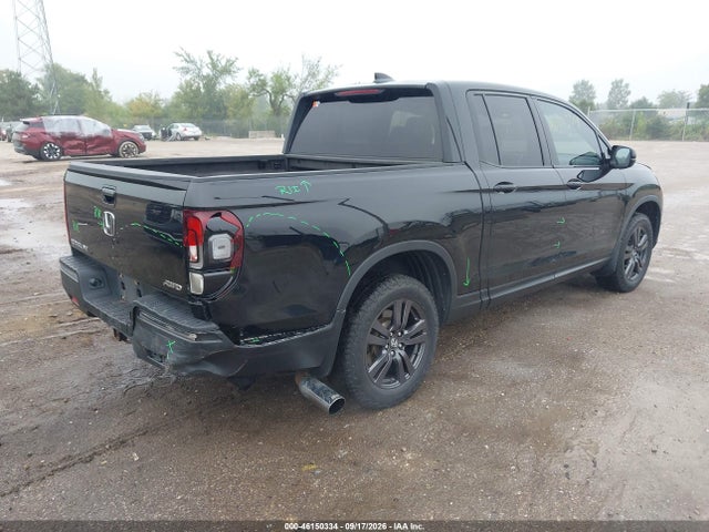 2017 Honda Ridgeline Sport მანქანა იყიდება აუქციონზე, vin: 5FPYK3F15HB025513, აუქციონის ნომერი: 46150334