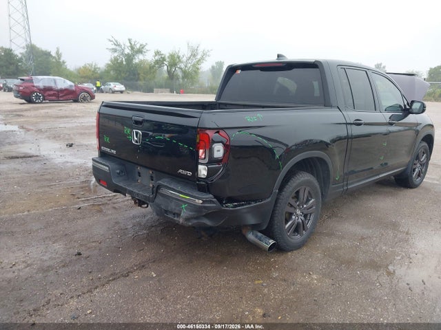 2017 Honda Ridgeline Sport მანქანა იყიდება აუქციონზე, vin: 5FPYK3F15HB025513, აუქციონის ნომერი: 46150334