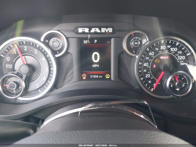 46150467 :رقم المزاد ، 1C6RREFT4NN157804 vin ، 2022 Ram 1500 Big Horn  4x2 5'7 Box مزاد بيع