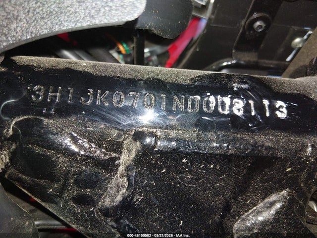 Продажа на аукционе авто 2022 Honda Nva110 B, vin: 3H1JK0701ND008113, номер лота: 46150502