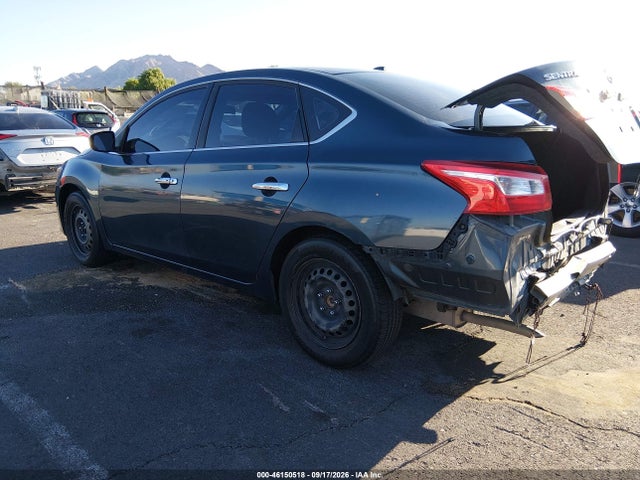 2016 Nissan Sentra Fe+ S/s/sl/sr/sv მანქანა იყიდება აუქციონზე, vin: 3N1AB7AP2GL658308, აუქციონის ნომერი: 46150518