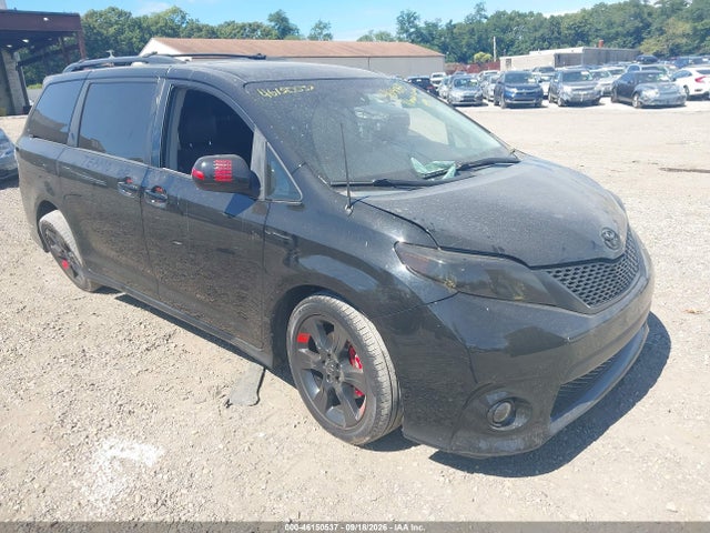 2011 Toyota Sienna Se მანქანა იყიდება აუქციონზე, vin: 5TDXK3DC6BS037522, აუქციონის ნომერი: 46150537