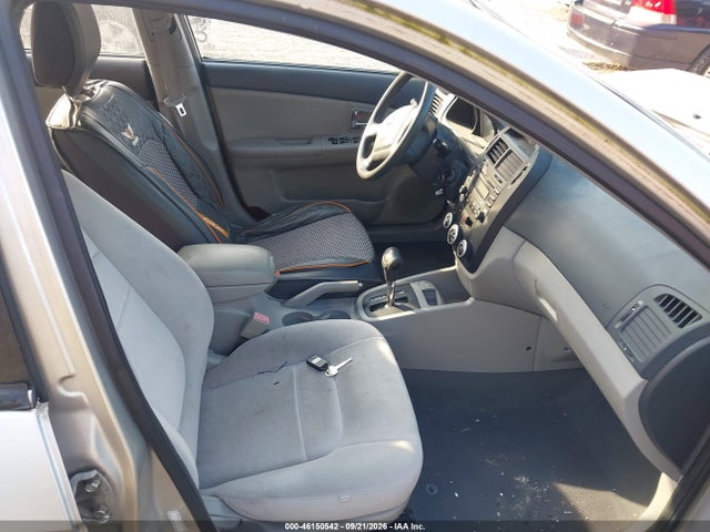 46150542 :رقم المزاد ، KNAFE121285491853 vin ، 2008 Kia Spectra Ex مزاد بيع